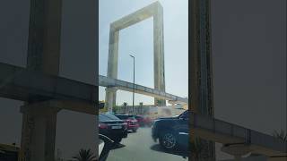 Dubai frame #burjkhalifa #dubailove #dubaiworlk #travel #lovelydubai #dubaii #dubaivlog #dubaiframe