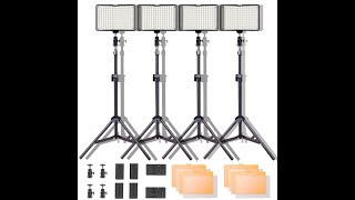 Обзор Светодиодный студийный свет - 4 прибора