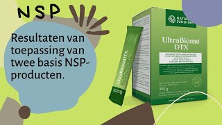 Resultaten van toepassing van twee basis NSP producten (DUTCH)