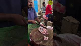 KASIMEDU SPEED SELVAM KODUVA FISH CUTTING VIDEO #kasimeduselvam #shorts #bigfishcutting #youtube