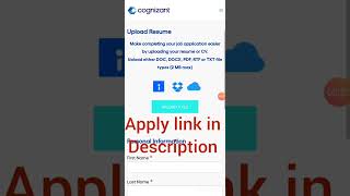 COGNIZANT BULK HIRING FOR EVERYONE | ANY GRADUATE | LATEST HIRING ANNOUNCED | NON CODING IT JOB