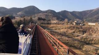 あまてらす鉄道 高千穂鉄橋通過