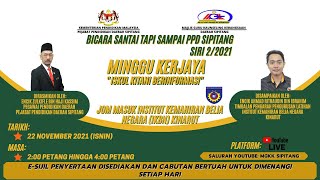 13. BICARA SANTAI TAPI SAMPAI SIRI 2/2021: "MINGGU KERJAYA: ISKUL KITANI BERINFORMASI"