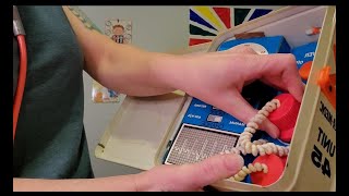 ASMR medical ER with kid doctor toys