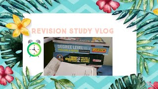 Revision study vlog(2 hrs)