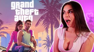 LAUREN ALEXIS REACTS TO GTA 6 TRAILER (Grand Theft Auto VI)