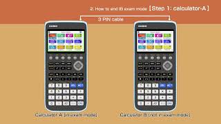 CASIO Calculadora Gráfica-Modo Examen IB 2. Cómo finalizar el modo examen