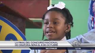 Finalistas del Concurso Nacional de Oratoria de Escuelas Primarias