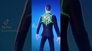 Venomous web back bling in fortnite