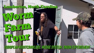 Tour: Worm Farm - Organic Life Amendments, Lumberton, NC