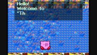 Kirby Super Star - Unused/Corrupted Guide Rooms