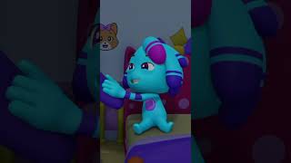 نوم على مدى #shorts #cartoon #kids #rhymes #sleepover #funnyshow