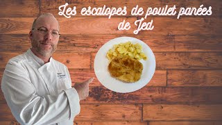 La recette des escalopes de poulet panées facile et rapide à réaliser moelleuses et goûteuses.