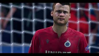 FIFA 20 PSG VS Club Brugge - UEFA Champions League (Group stage)