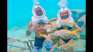 Come Snuba helmet Diving In Aruba And Explore The Underwater World!