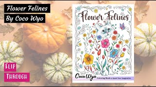 Flower Felines by Coco Wyo | Flip through