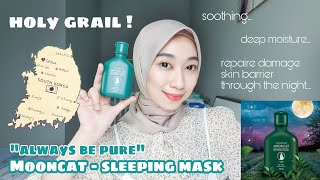 RACUN BARU DARI KOREA!! MOON CAT SLEEPING MASK HONEST REVIEW (always be pure)