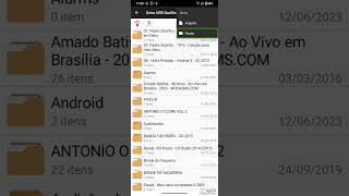 organizando as músicas do meu pendrive