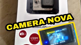 COMPREI UMA CÂMERA NOVA!! * Sjcam Sj4000 *