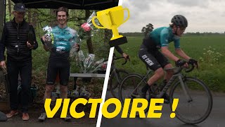 PREMIERE VICTOIRE de la saison à Noron-la-Potterie !! // course cycliste // debrief de course