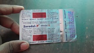 Zerodol P tablet uses in hindi Dosage and Side effect | zerodol p | Aceclofenac and paracetamol