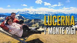 Empezamos RUTA por los ALPES SUIZOS: Lucerna y el Monte Rigi