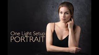 One Light Setup / Portrait