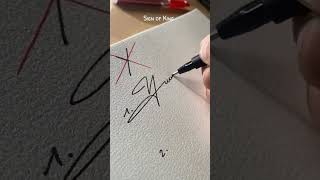 Best sign for Y in 2024/how to sign the letter y/Y letter signature style #Viral#signature