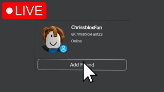 🔴LIVE🔴ADDING EVERYONE ON ROBLOX!