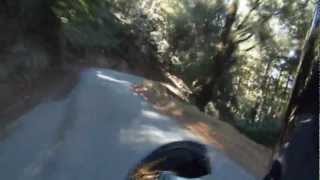 Old La Honda Road BMW R1150R GoPro