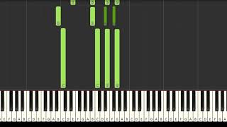 King Von & Lil Durk - Down Me 🔥🔥🔥🔥 [Synthesia] (Piano tutorial)