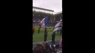 Rangers champions day celibrations