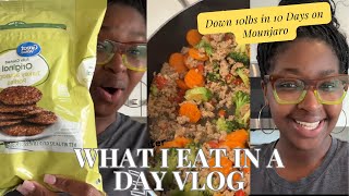 Day in the Life Vlog, on Mounjaro - What I Ate In A Day; Weightloss; Eating Healthy; Eat In A Day