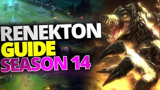 RENEKTON GAMEPLAY GUIDE (2024) - Season 14 - (Renekton Build, Runes, Mechanics) - League of Legends