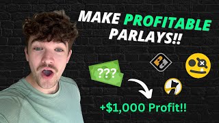 How To Make Profitable Parlay Slips On PrizePicks, ParlayPlay & Underdog | $1000+ YTD Profit