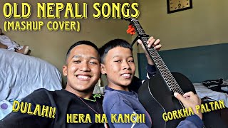 OLD NEPALI MASHUP SONGS😍//FT.SANGAM TAMANG