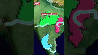 Major Rivers in India Part 1 [Mapchic]