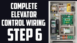 5 floor lift panel wiring/Complete parameter and control panel wiring ⚡️⚡️🏢🏗