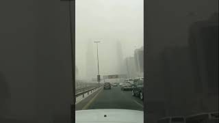 Sand Storm In Dubai | UAE | United Arab Emirates