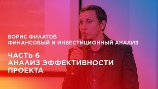 Финансовый и инвестиционный анализ. Часть 6. Анализ эффективности проекта.