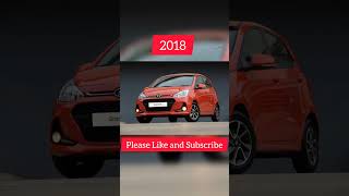 Evolution of Hyundai I10 (2007-2024)👿#shorts #i10 #evolution #car #hyundai #rakesh #carreview #new