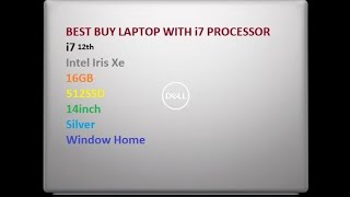 Dell Inspiron i7 14 Laptop simple unboxing of new purchase