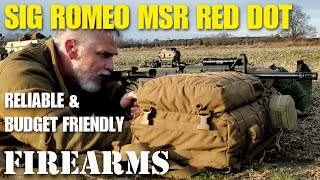 Budget friendly AR-15 sight SIG ROMEO MSR