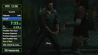 TLOU IL Bus Depot Speedrun (Grounded Glitchless) in 12:35!