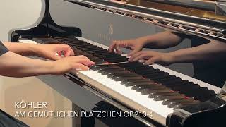 Köhler - Kinder Album Op.210-4 Am gemütlichen Plätzchen　／　ケーラー：「こどものためのアルバム」Op.210より　4. 大好きなところ