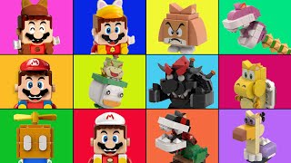 Bowser's Fury VS LEGO Super Mario Character Comparison