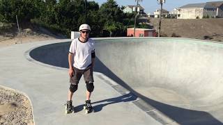 Vertical Rollerskating @ Atlantic Beach Skatepark