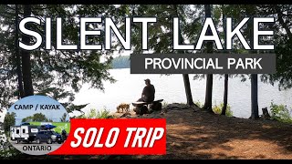 Camping At Silent Lake Provincial Park