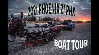 Josh Douglas 2021 Phoenix 21PHX Complete Bass Boat Walk-Thru