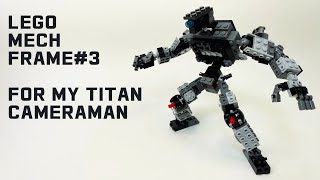 Titan Cameraman upgrade lego frame part #titancameraman #legomoc #legomech #skibiditoilet